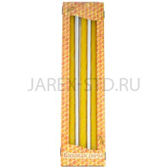 Набор восковых свечей "Конус Лоза" (3 шт.в упаковке); h32.Арт.СВУ-008КЛ