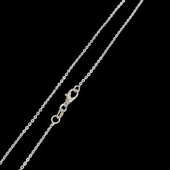 Цепочка на шею, бижутерный сплав, цвет серебро, 60 см.Арт.ЦШ-4581В1/сер