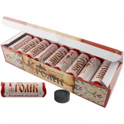 Уголь "Уголёк", быстроразжигаемый, яблоневый, D27; 120 шт..Арт.У-ЭБ-27/6/120