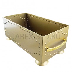 Ящик для огарков, металл, 1 отделение; 13*15*36.Арт.ЯО-2