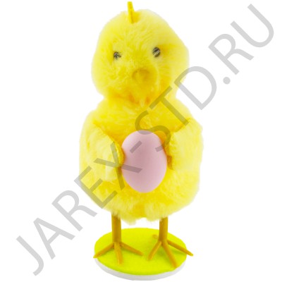 Пасхальный сувенир "Цыпленок с яйцом"; h10.Арт.ПС-190-0604C