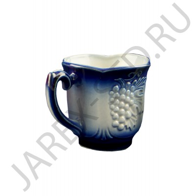 Кружка для Святой Воды, керамика, синяя; h6.Арт.К-071/С