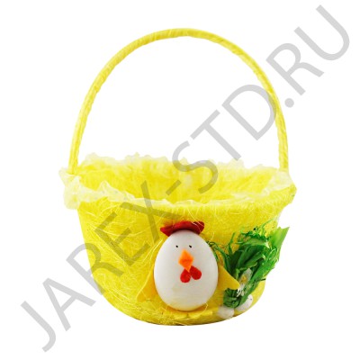 Подставка пасхальная для яиц, сизаль,цвет в ассортименте; h 7.Арт.ПС-К-2019