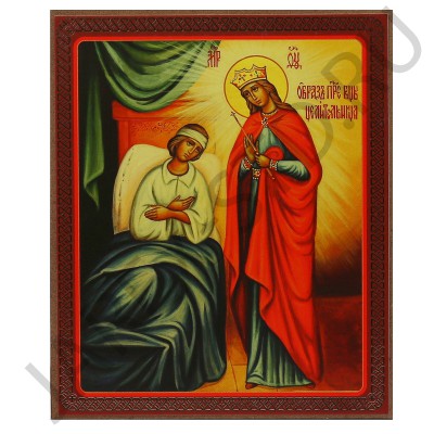 Икона "Целительница", мдф, полиграфия; 10*12.Арт.И-МДФ-001/154