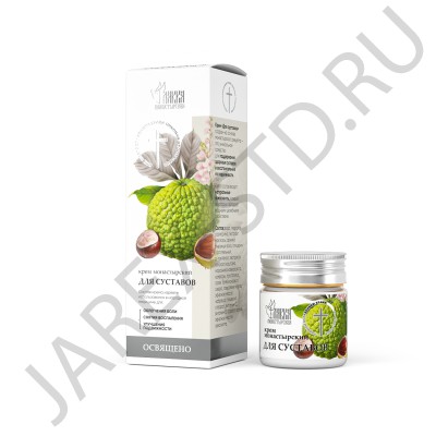 Крем монастырский на маклюре «Для суставов», пластик, 40 мл, «Монастырская лавка».Арт.КМ-ДС