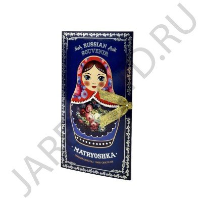 Шоколад тёмный 60% какао"Русская Матрешка", 100 г..Арт.Ш-Б11200