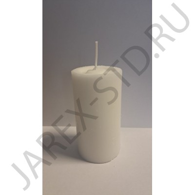 Парафиновая свеча-вкладыш; m150, h10.Арт.СБ-150/БТ