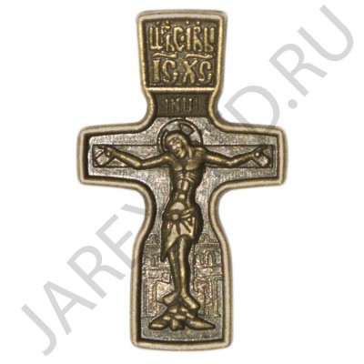 Православный нательный крест, медь; h4.Арт.КН-003