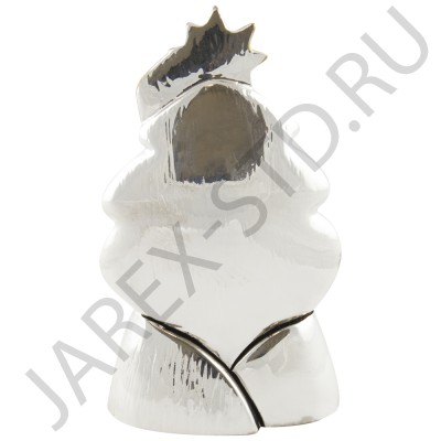 Рождественский вертеп "Рождение Иисуса", напыление серебро; h12.Арт.CV-17983