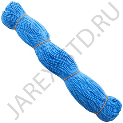 Шнур-резинка, голубой; 170 м..Арт.Ш3