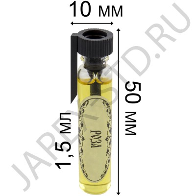 Благовоние "Роза"; 1,5 мл..Арт.Б-12/р