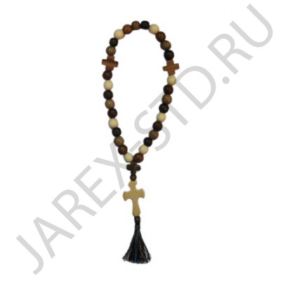 Чётки, дерево ценных пород; 10/30.Арт.ЧД-10/30 цв