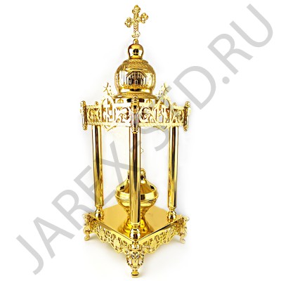 Дарохранительница, цинковый сплав; h49.Арт.ДХ-494