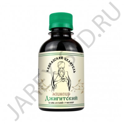 Эликсир Джигитский, пластик, 200 мл, "Кавказский Целитель".Арт.ЭК-965163