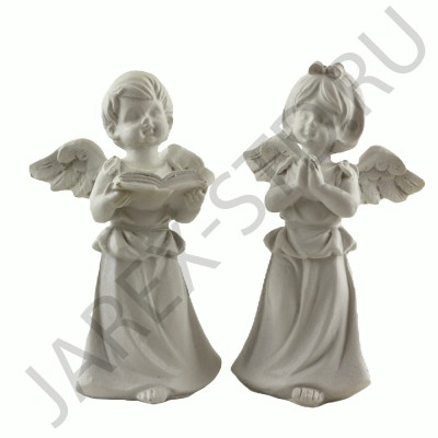 Фигурка "Ангел", полистоун; h13.Арт.А-6696-3