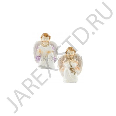 Фигурка "Ангел", полистоун; h9,5.Арт.АК-21646