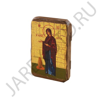 Икона "Геронтисса", дерево под старину, печать-краска; 7*10.Арт.И-СТ-003/028