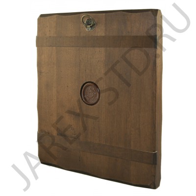 Икона "Евфросиния", дерево под старину, риза металл, стразы; 21*25.Арт.И-СТ-МКС-2125/313