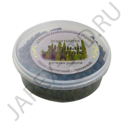 Ладан келейный "Чёрный Кипарис", цветной, пластиковый бокс; 800 гр..Арт.ЛГ-0,8/ЦВ-ЧК