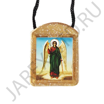 Ладанка на шнурке "Ангел Хранитель", пластиковая.Арт.Л-ПЛ-003/003