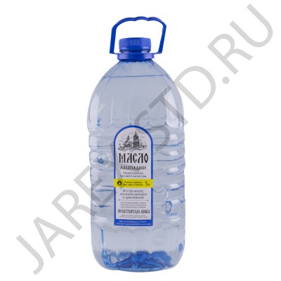Масло вазелиновое высшего сорта, лампадное; 5 литров.Арт.МЛ-В-5КР