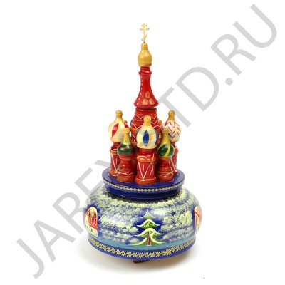 Музыкальная карусель "Храм " , крутящаяся,  большая; h20.Арт.МК-Х/бол