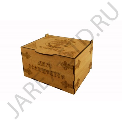 Набор благовоний "Миро", освященное на иконах и мощах Святых, деревянная шкатулка, 20 шт.; 10 мл..Арт.БМ-20