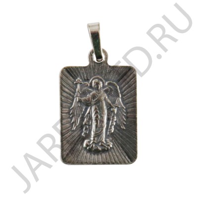 "Пантелеймон", нательная икона(образок), серебрение.Арт.ОНП/105