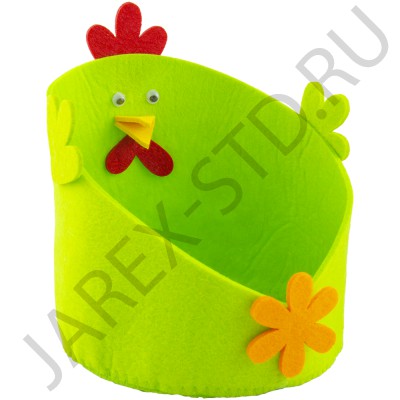 Подставка пасхальная под кулич «Курочка», фетр, 17 см