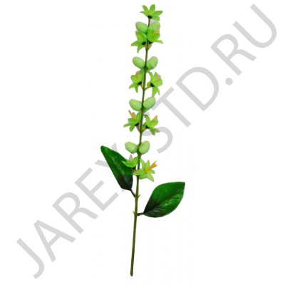 Украшение для интерьера "Пасхальная ветка", полиэстер, пенопласт, металл; h60.Арт.ПС-В-16-157В