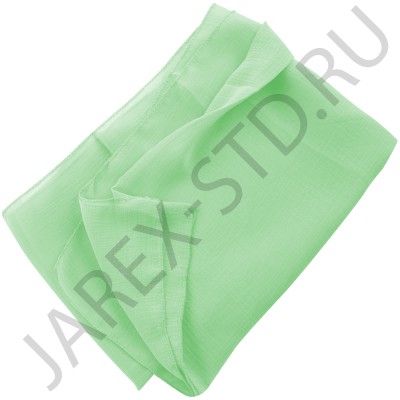 Платок салатовый, крепдешин, 80×80 см