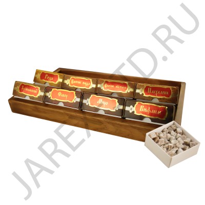 Подарочный набор монастырского ладана "Ассорти №1", 8 шт. по 45 гр.; 360 гр..Арт.ЛМ-1/8