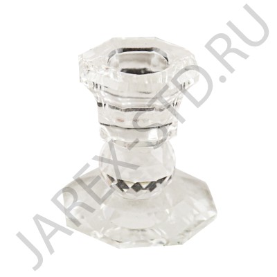 Подсвечник, стекло; h6.Арт.С-036