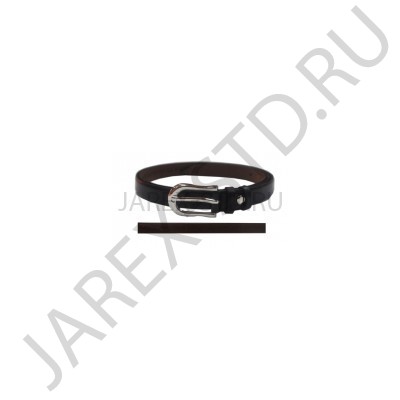 Ремень женский, черный, 3-слойный, гладкий, подкладка из тонкой кожи, молитва внутри, 25 мм