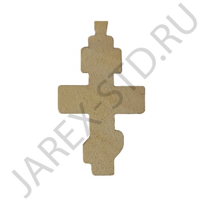 Православный нательный крест, дерево; h3,8.Арт.КН-Д-124/4
