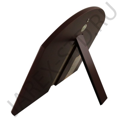 Икона "Тайная Вечеря", арочная, риза металл, рамка тёмный мдф; напыление сер.&зол.&цв.эмаль; 25*33.Арт.И-ГР-1201VХ-С