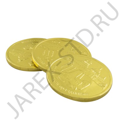 Шоколад молочный «Медали Пасхальные», 24 шт, 25 гр