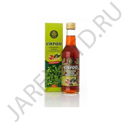 Сироп «Шиповник имбирь зеленый чай», 330 г.Арт.СА-2355