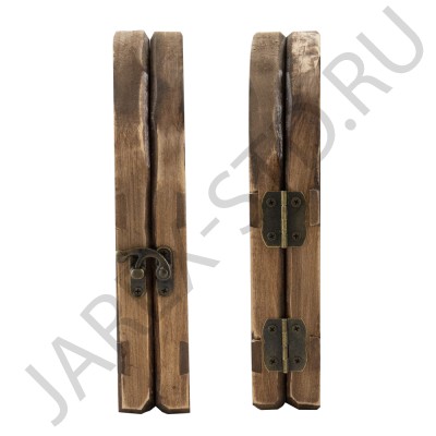 Складень "Георгий Победоносец" с молитвой , арочный, дерево под старину, печать-краска; 17*23.Арт.СК-СД-1/026