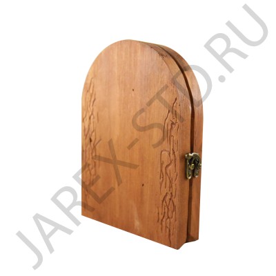 Складень "Всецарица" с молитвой , арочный, дерево под старину, печать-краска; 17*23.Арт.СК-СД-1/025