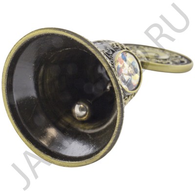 Колокольчик металлический с ликами Святых, микс; h9.Арт.КЛМ-ЛЦ