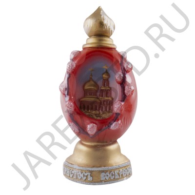 Свеча пасхальная «Храм», парафиновая, 12 см