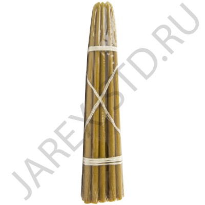 Свечи №30 маканые воскосодержащие (25 шт.в связке); h30.Арт.СВМ-2