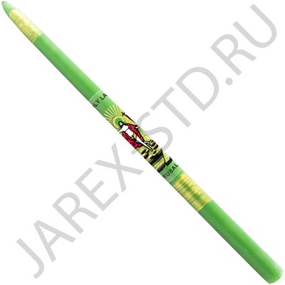 Зелёная Иерусалимская конусная свеча, обожжённая Благодатным огнём; h29.Арт.С-И-2/З