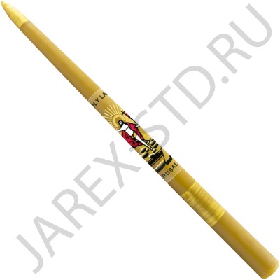 Восковая Иерусалимская конусная свеча, обожжённая Благодатным огнём; h29.Арт.С-И-2/В