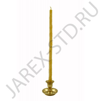 Набор восковых свечей "Конус Лоза" (3 шт.в упаковке); h32.Арт.СВУ-008КЛ