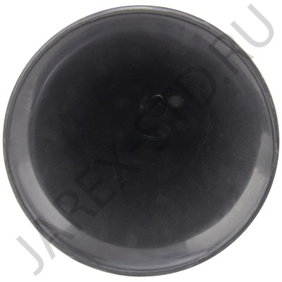 Ваза для цветов, пластик, чёрная; h35.Арт.ВП-02/Ч