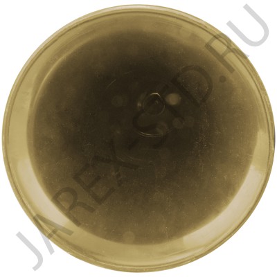 Ваза для цветов с колышком, пластик, золотая; h38.Арт.ВП-04/З