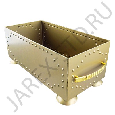 Ящик для огарков, металл, 1 отделение; 13*15*36.Арт.ЯО-2